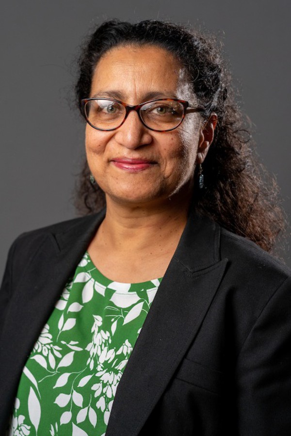 Dr. Sarawathy Nair, chair of the UTRGV Department of Health and Biomedical Sciences and principal investigator on the "Collaborative Research - Building Educational Theory through Enacting Reforms - BETTER in STEM" project