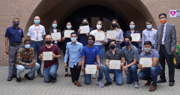 Area students participated in UTRGV’s newly expanded I-DREAM4D summer programs, which included an internship program. As part of the summer event, 38 undergraduate students had the opportunity to work with special machinery on the UTRGV Edinburg Campus. (UTRGV Courtesy Photo)