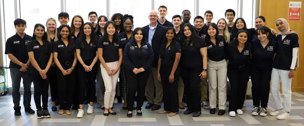 The UTRGV School of Medicine's pipeline programs, Vaquero's MD and the Joint Admissions Medical Program (JAMP) welcomed an estimated 30 students for their summer program. (UTRGV Photo by Raul Gonzalez)