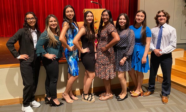 The Physician Assistant Career Track (PACT) Early Assurance Program at UTRGV recently accepted eight new high school students, the largest number to be accepted into the program. PACT is geared toward South Texas high school students interested in pursuing a future career as a physician assistant. (UTRGV Photo)