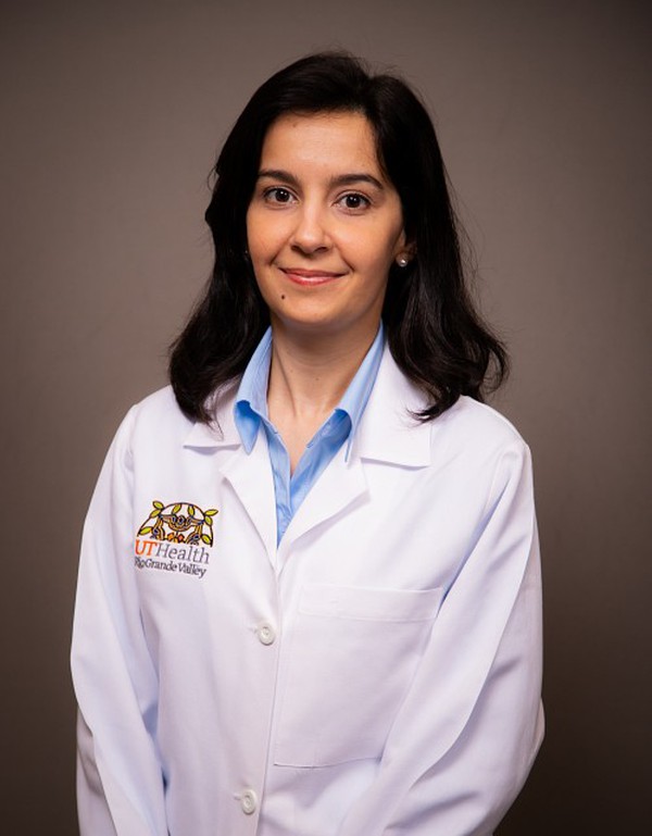 Dr. Claudia Biguetti, an assistant professor of medicine at the university, is establishing a new research lab in the UTRGV School of Podiatric Medicine focused on improving bone healing and regeneration. (UTRGV Photo by Raul Gonzalez)
