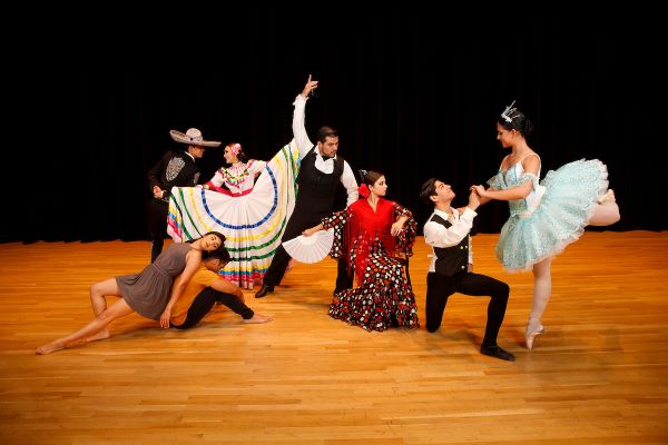 UTRGV students from dance department. (UTRGV Archival Photo by Paul Chouy)