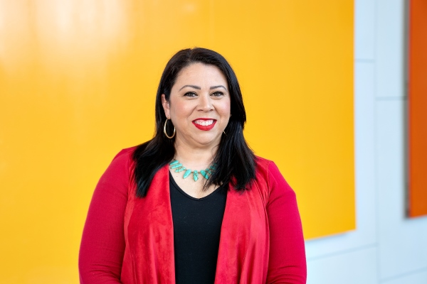 Dr. Stephanie Alvarez, principal investigator on the grant for the UTRGV CMAS Latinx Museum Internship and Fellowship Program and professor of Mexican American Studies. (UTRGV photo by Paul Chouy)