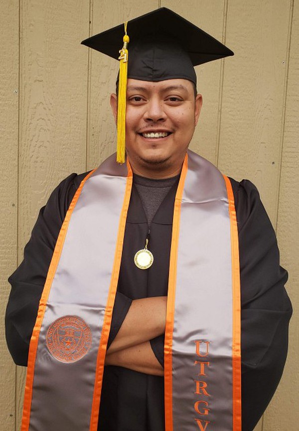 avier Camacho, a member of the UTRGV Class of 2021 and a Harlingen native, who is among the first to graduate with a Bachelor of Science in Sustainable Agriculture and Food Systems from UTRGV's Sustainable Agriculture and Food Systems program.