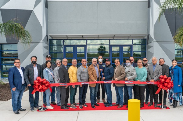 Ribbon Cutting Event at the new natatorium in pharr