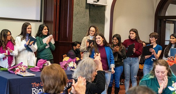 International Women’s Day celebrates the social, economic, cultural and political achievements of women. On Tuesday, the UTRGV International Admissions and Student Services office in the Division of Strategic Enrollment and Student Affairs hosted a luncheon to celebrate the achievements of the international female population at the university. (UTRGV Photo by David Pike)