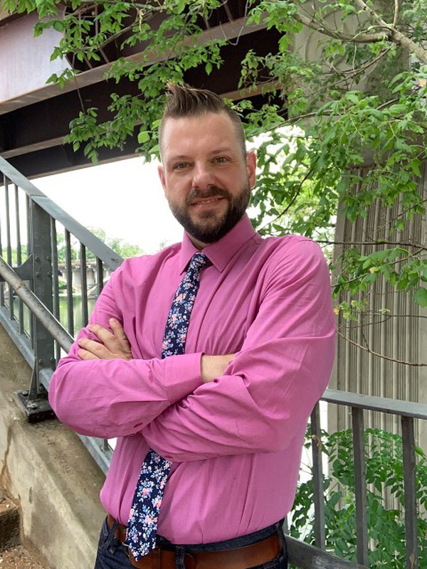 Dr. Brian Cheslik, assistant professor and program coordinator for the American Sign Language and Interpretation (ASLI) degree program at UTRGV.