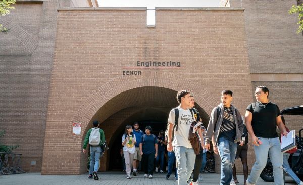 Engineering Building at the UTRGV Edinburg Campus. (UTRGV Photo by Paul Chouy)