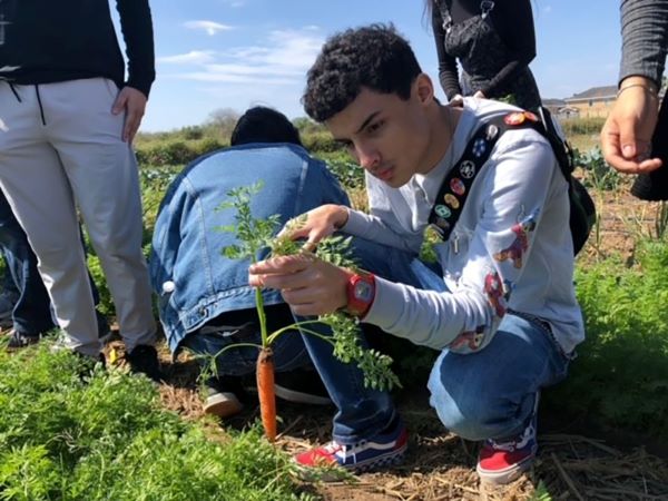 Back in February, UTRGV’s ENACTUS Chapter members helped several students from its Sustainable Opportunities for Advancement and Recruiting (SOAR) project tour the Terra Preta Farm in Edinburg. (Courtesy Photo)
