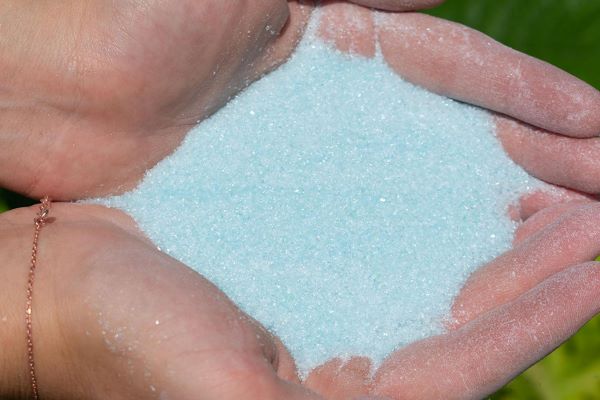 UTRGV researchers are turning everyday glass waste into a possible innovative solution – glass sand – for coastal erosion and to be used in sustainable agriculture. Pictured is pulverized recycled glass. (Photo courtesy of Glass Half Full Company in New Orleans, LA)