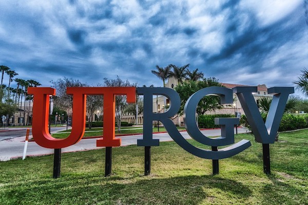 UTRGV Sign