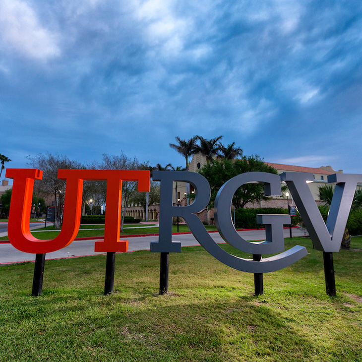 UTRGV sign