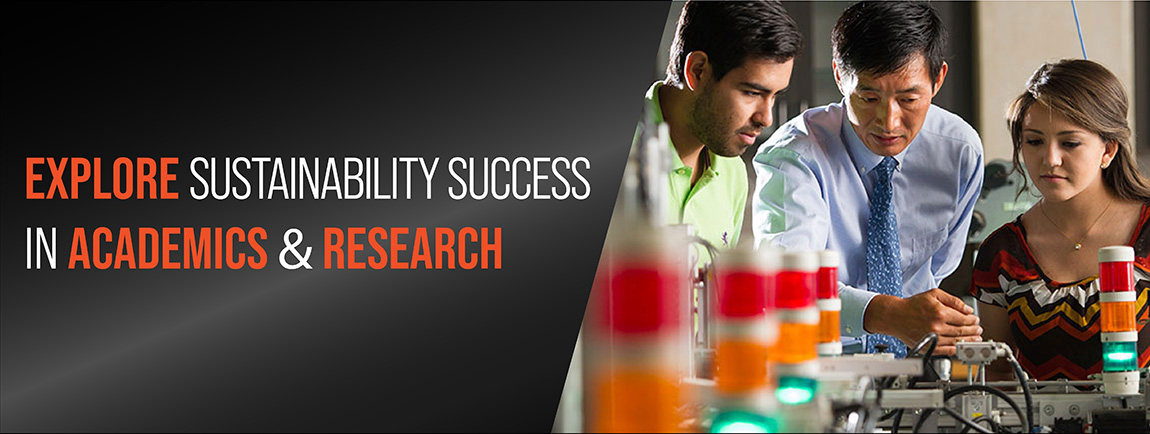Explore Sustainability Success in Academics and Research