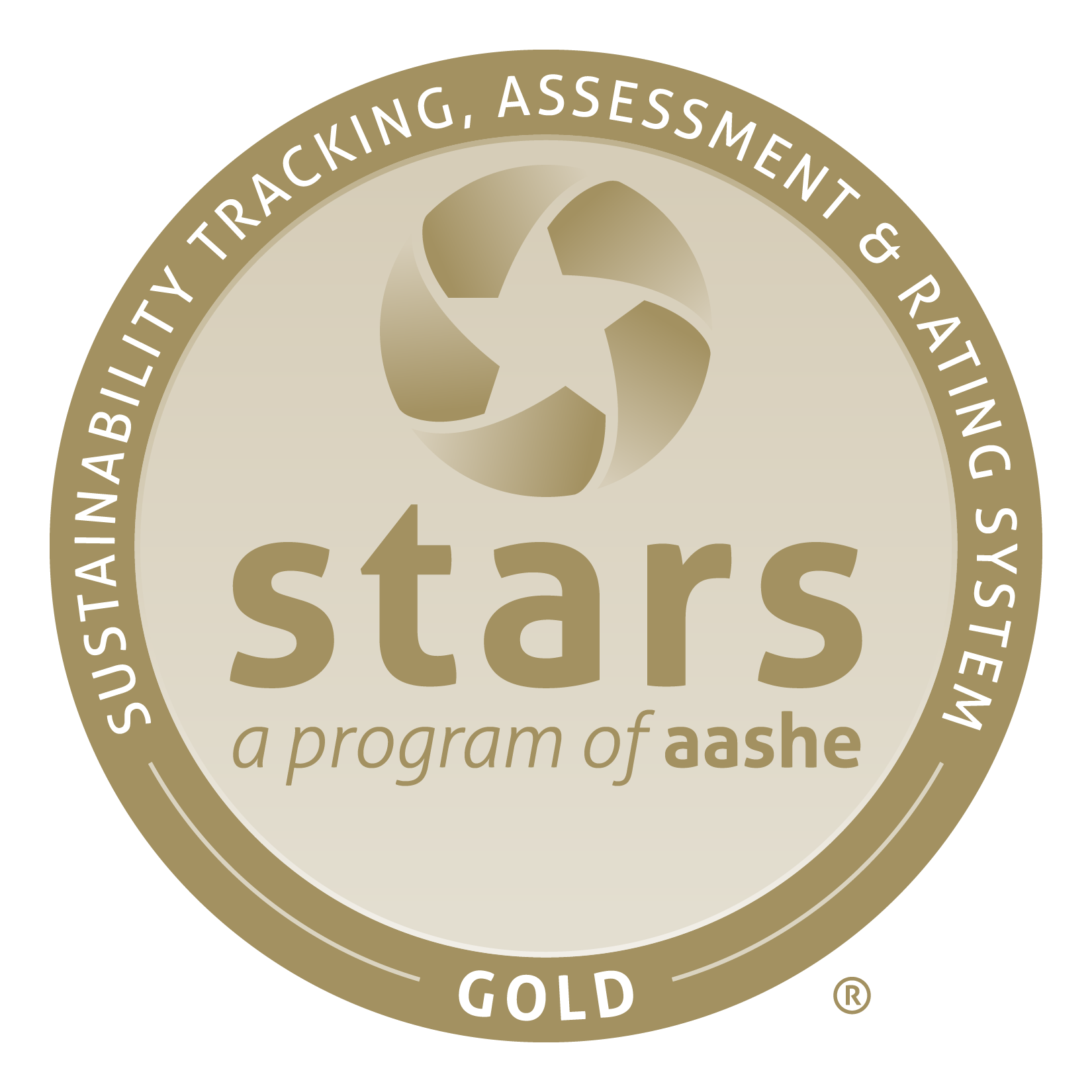 AASHE Stars gold award