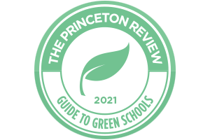 Princeton Review green colleges designation