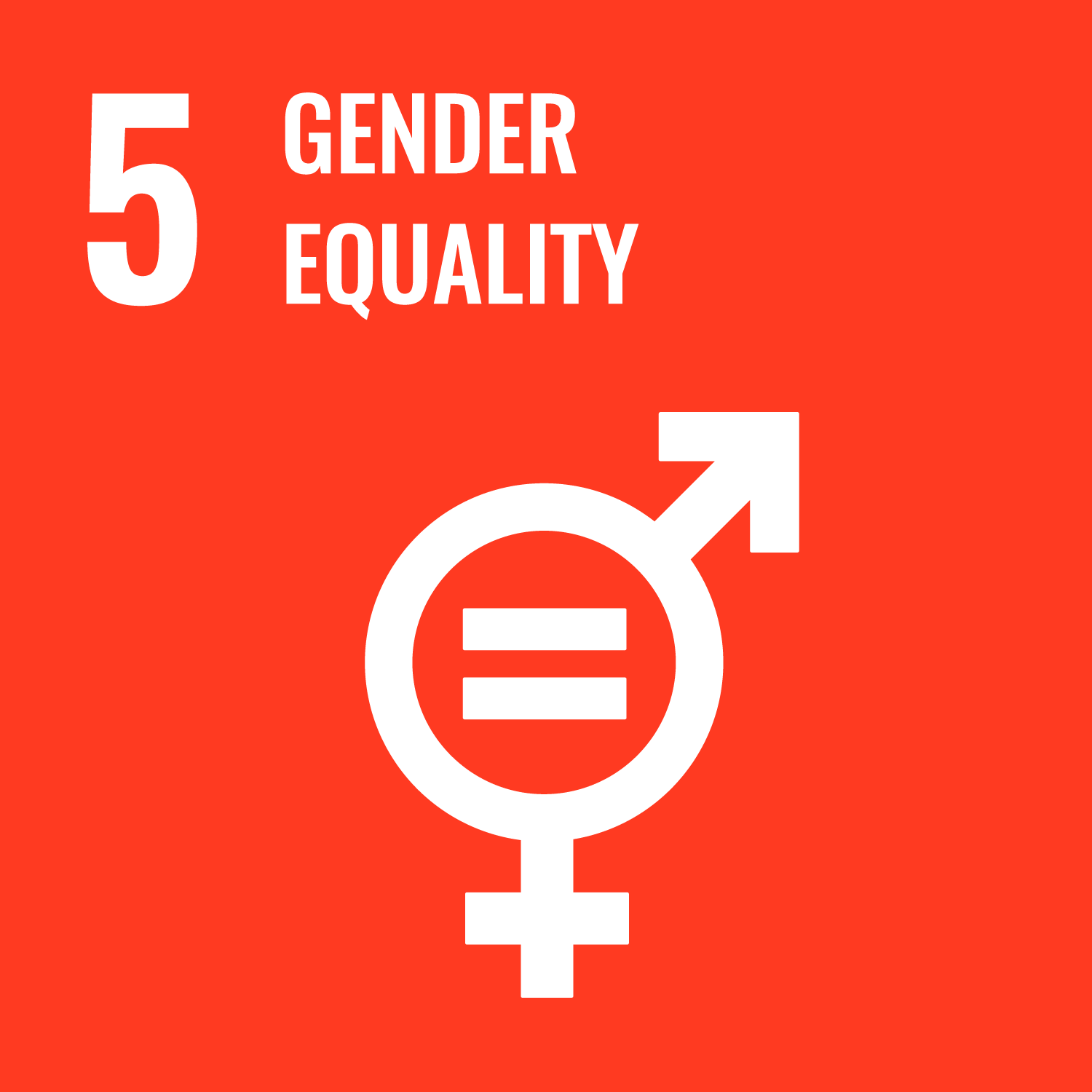 United Nation's 17 Sustainable Development Goals: Goal Number 5: Gender Equality