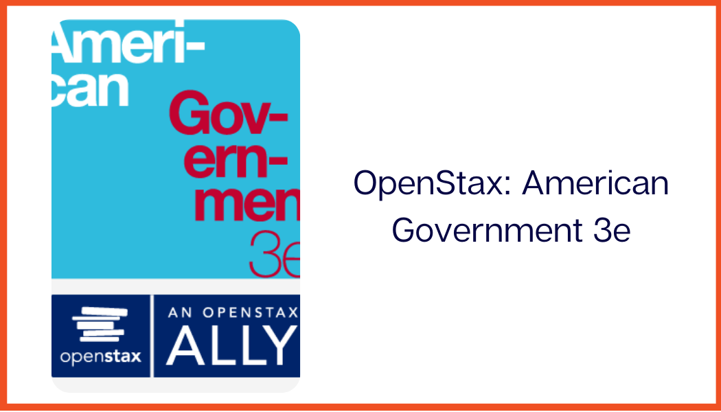 OpenStax: American Government 3e
