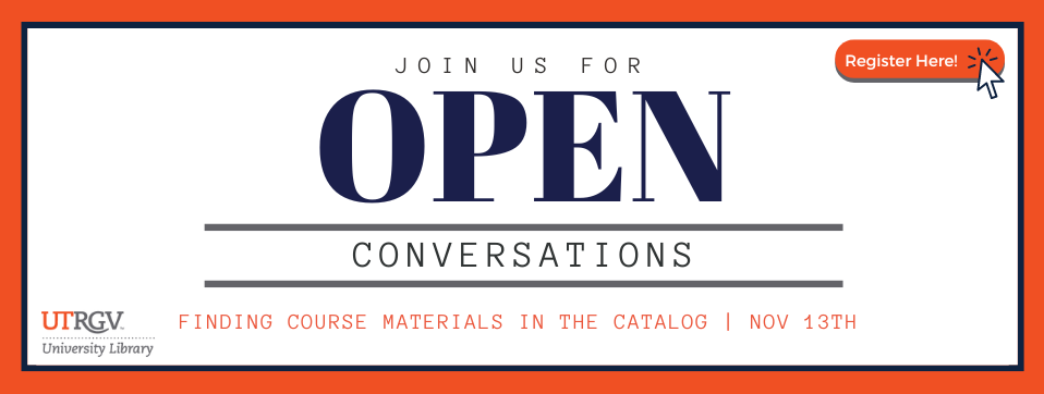 Open Conversations: Your Textbook, Your Way! Click here to register. Page Banner 