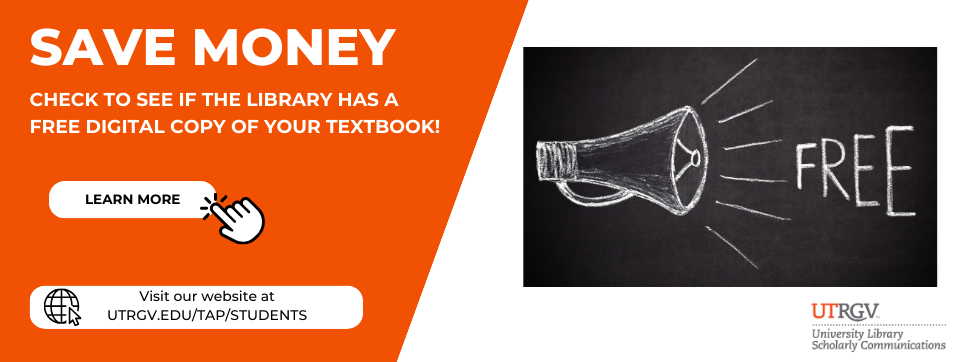 Students, check to see if the library has a free digital copy of your textbook! Page Banner 