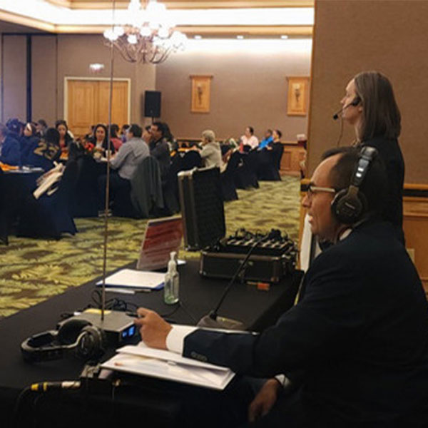 Multiple Interpreters at an event