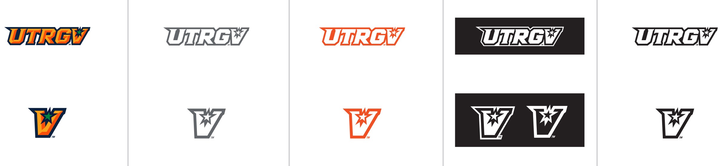 UTRGV Logos Variations