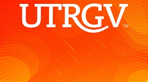 Zoom background UTRGV logo top