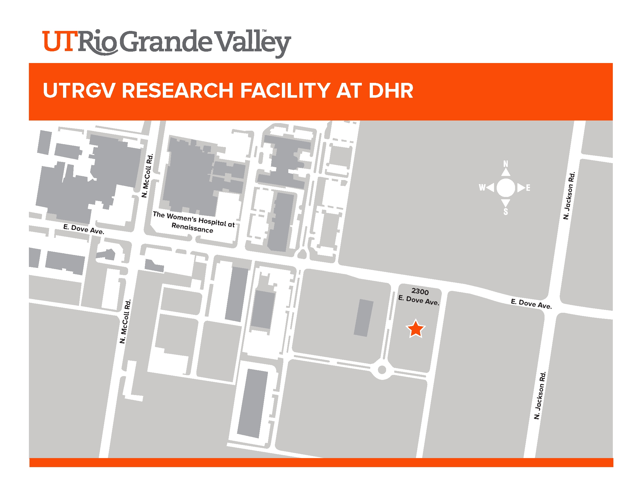 DHR Research (McAllen) Map