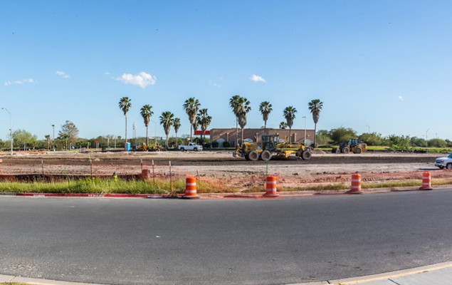 Brownsville: East Parking Lot - slide 1