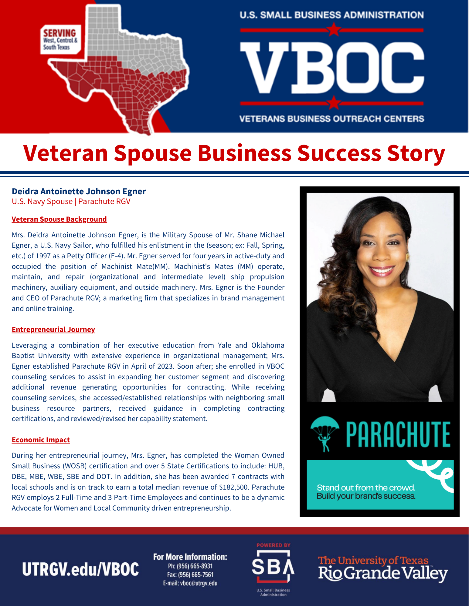 Success Story - Deidra Johnson