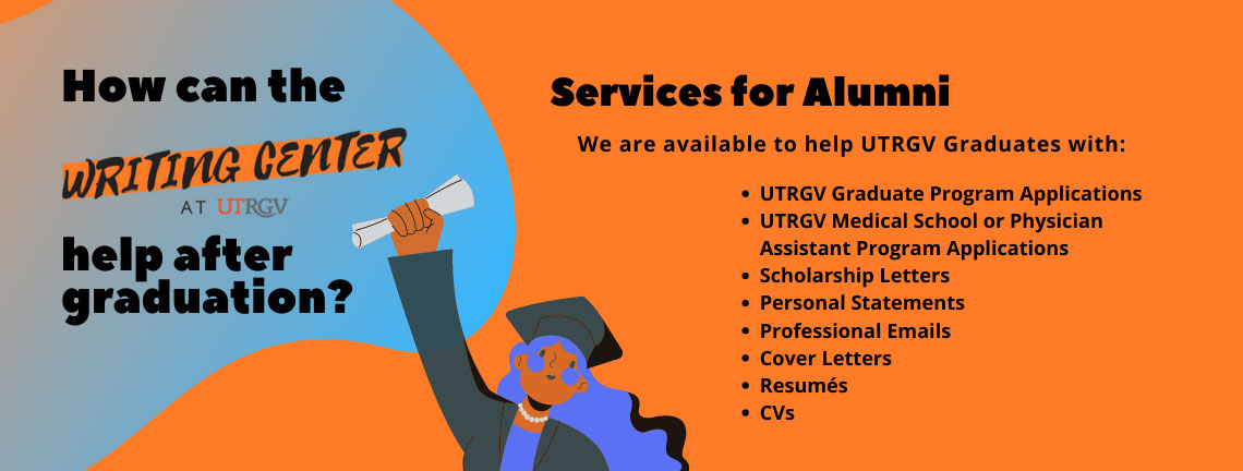writing center alumni services banner Page Banner 