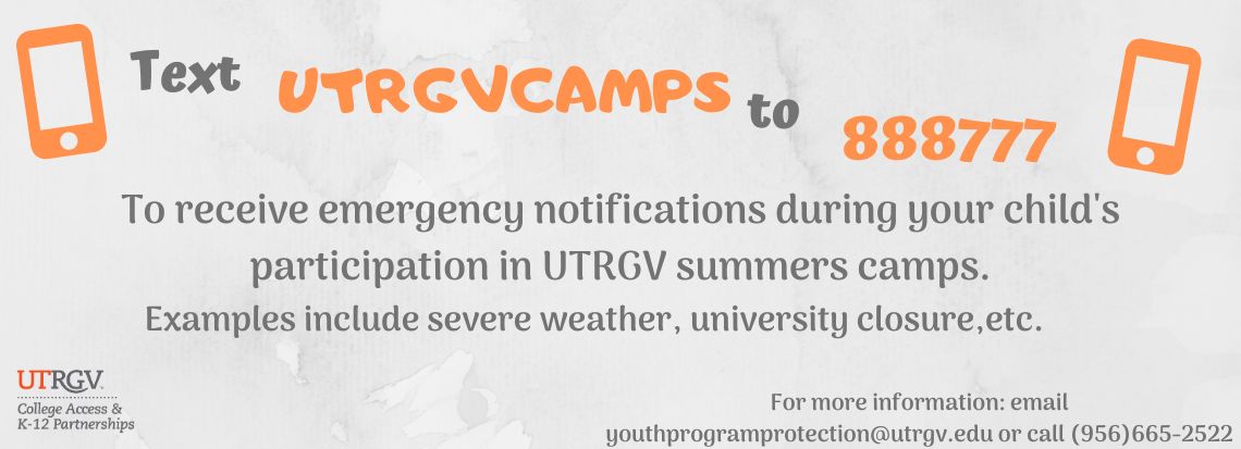 UTRGV Youth Summer Camps